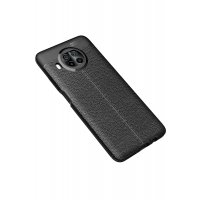 Newface Xiaomi Redmi Note 9 Pro 5G Kılıf Auto Focus Kapak - Siyah