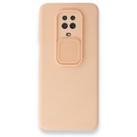 Newface Xiaomi Redmi Note 9 Pro Kılıf Color Lens Silikon - Pudra