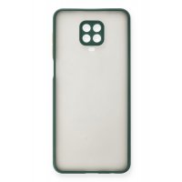 Newface Xiaomi Redmi Note 9 Pro Kılıf Montreal Silikon Kapak - Yeşil