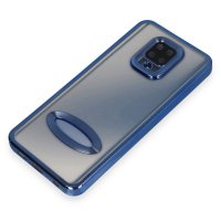 Newface Xiaomi Redmi Note 9 Pro Kılıf Slot Silikon - Mavi
