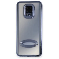 Newface Xiaomi Redmi Note 9 Pro Kılıf Slot Silikon - Sierra Blue