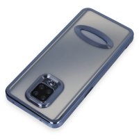 Newface Xiaomi Redmi Note 9 Pro Kılıf Slot Silikon - Sierra Blue