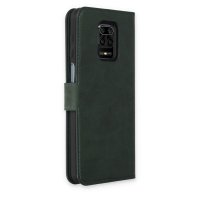 Newface Xiaomi Redmi Note 9 Pro Kılıf Trend S Plus Kapaklı Kılıf - Yeşil