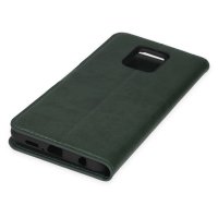Newface Xiaomi Redmi Note 9 Pro Kılıf Trend S Plus Kapaklı Kılıf - Yeşil