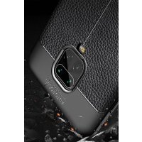 Newface Xiaomi Redmi Note 9S Kılıf Auto Focus Kapak - Kırmızı