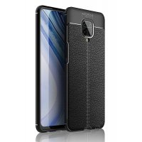Newface Xiaomi Redmi Note 9S Kılıf Auto Focus Kapak - Siyah