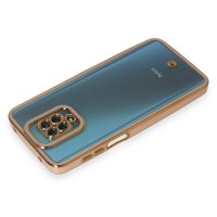 Newface Xiaomi Redmi Note 9S Kılıf Liva Lens Silikon - Pudra