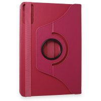 Newface Xiaomi Redmi Pad SE 4G Kılıf 360 Tablet Deri Kılıf - Pembe