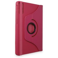 Newface Xiaomi Redmi Pad SE Kılıf 360 Tablet Deri Kılıf - Pembe