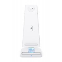 Newface YM-UD21 Kablosuz Şarj Masaüstü Set - Beyaz