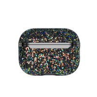 Onegif Airpods Pro (1.nesil) Bright Simli Airpods Kapak - Siyah