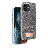 Onegif iPhone 11 Bright Simli Kapak - Gümüş