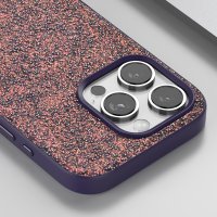 Onegif iPhone 16 Pro Bright Simli Kapak - Siyah