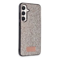 Onegif Samsung Galaxy A14 4G Bright Simli Kapak - Gold