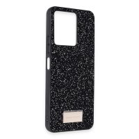 Onegif Xiaomi Poco C65 Bright Simli Kapak - Pembe