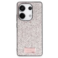 Onegif Xiaomi Poco M6 Pro 4G Bright Simli Kapak - Gold