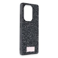 Onegif Xiaomi Redmi Note 13 Pro 4G Bright Simli Kapak - Siyah