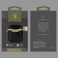 Santa Barbara Polo Racquet Club Airpods (1.nesil) Amaury Kılıf - Siyah