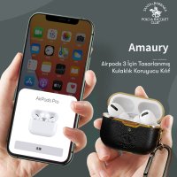 Santa Barbara Polo Racquet Club Airpods 3 (3.nesil) Amaury Kılıf - Kahverengi
