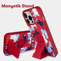Santa Barbara Polo Racquet Club iPhone 13 Pro Enos Standlı Kapak - Yeşil