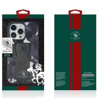 Santa Barbara Polo Racquet Club iPhone 13 Pro Enos Standlı Kapak - Yeşil