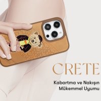 Santa Barbara Polo Racquet Club iPhone 13 Pro Max Crete Deri Kapak - Kırmızı