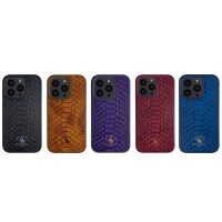 Santa Barbara Polo Racquet Club iPhone 13 Pro Max Knight Deri Kapak - Kırmızı