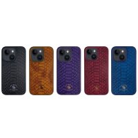 Santa Barbara Polo Racquet Club iPhone 14 Knight Deri Kapak - Lacivert