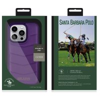 Santa Barbara Polo Racquet Club iPhone 14 Pro Clyde Stand Kapak - Mor