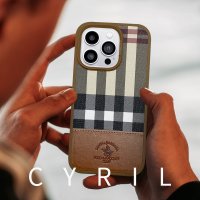 Santa Barbara Polo Racquet Club iPhone 14 Pro Cyril Magsafe Kapak - Kırmızı