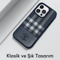 Santa Barbara Polo Racquet Club iPhone 14 Pro Cyril Magsafe Kapak - Kırmızı