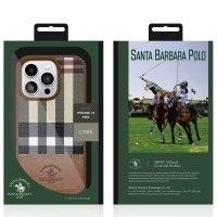 Santa Barbara Polo Racquet Club iPhone 14 Pro Cyril Magsafe Kapak - Kırmızı