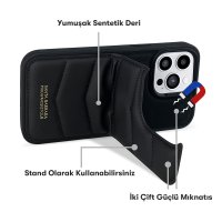 Santa Barbara Polo Racquet Club iPhone 14 Pro Max Clyde Stand Kapak - Mor