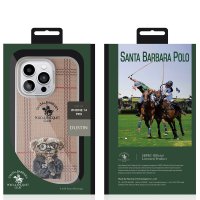 Santa Barbara Polo Racquet Club iPhone 14 Pro Max Dustin Kapak - Kahverengi