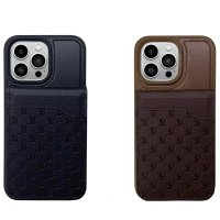 Santa Barbara Polo Racquet Club iPhone 14 Pro Timothy Cüzdanlı Standlı Kapak - Kahverengi