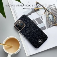Santa Barbara Polo Racquet Club iPhone 15 Aurora Simli Kapak - Gümüş