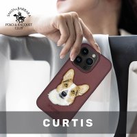 Santa Barbara Polo Racquet Club iPhone 15 Curtis Kapak - Kırmızı