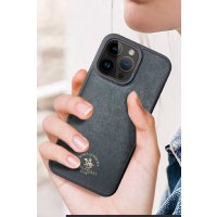 Santa Barbara Polo Racquet Club iPhone 15 Pro Myron Magsafe Kapak - Yeşil