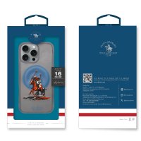 Santa Barbara Polo Racquet Club iPhone 16 Aubrey Magsafe Kapak - Titan Gri