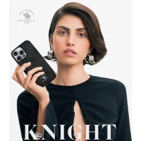 Santa Barbara Polo Racquet Club iPhone 16 Knight Deri Kapak - Titan Gri