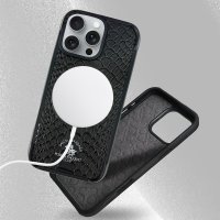 Santa Barbara Polo Racquet Club iPhone 16 Pro Max Knight Deri Kapak - Titan Gri