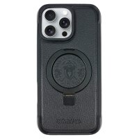 Santa Barbara Polo Racquet Club iPhone 16 Pro Max Primo Magsafe Stand Kapak - Siyah