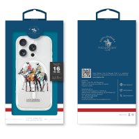 Santa Barbara Polo Racquet Club iPhone 16 Pro Max Willie Şeffaf Magsafe Kapak - Painting