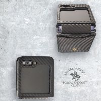 Santa Barbara Polo Racquet Club Samsung Galaxy Z Flip 5 Kent Kapak - Siyah