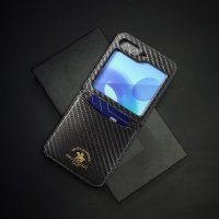 Santa Barbara Polo Racquet Club Samsung Galaxy Z Flip 5 Kent Kapak - Siyah