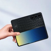 Santa Barbara Polo Racquet Club Samsung Galaxy Z Fold 5 Ravel Deri Kapak - Siyah