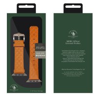 Santa Barbara Polo Racquet Club Watch 44mm Brendan Deri Kordon - Siyah