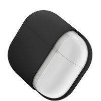 Uniq Airpods 4 (4.nesil) Nexo Silikon Kılıf - Siyah