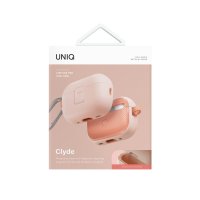 Uniq Airpods Pro 2 (2.nesil) Clyde Kilitli Kılıf - Pembe