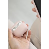 Uniq Airpods Pro 2 (2.nesil) Lino Silikon Kılıf - Lila